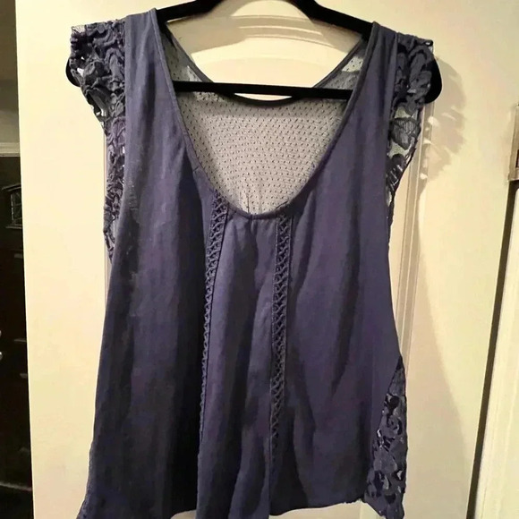 ~American Rag~ Lace Top - Medium - Picture 5 of 6